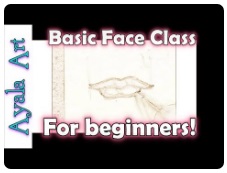 Basic Face Drawing Class