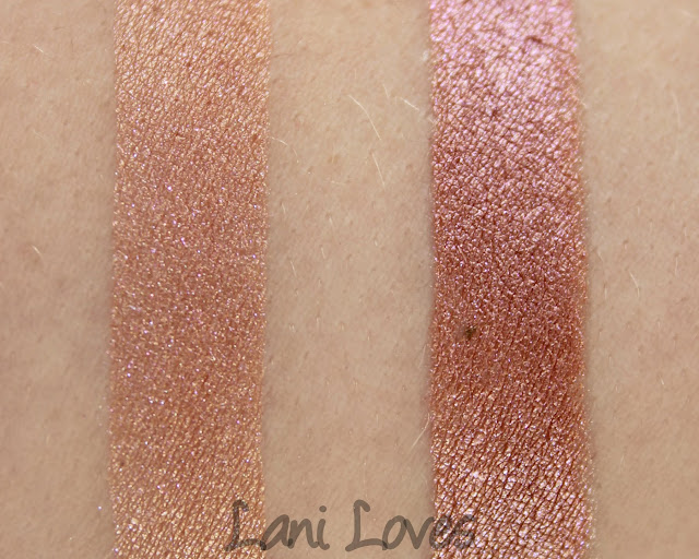 Glamour Doll Eyes Desert Man's Bluff eyeshadow swatches & review