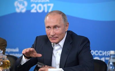 President of Russia Vladimir Putin.