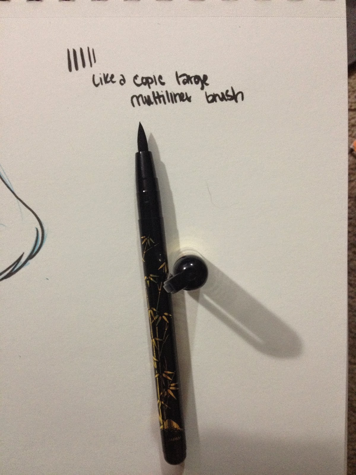 Fude Pen Review Offerings from Daiso