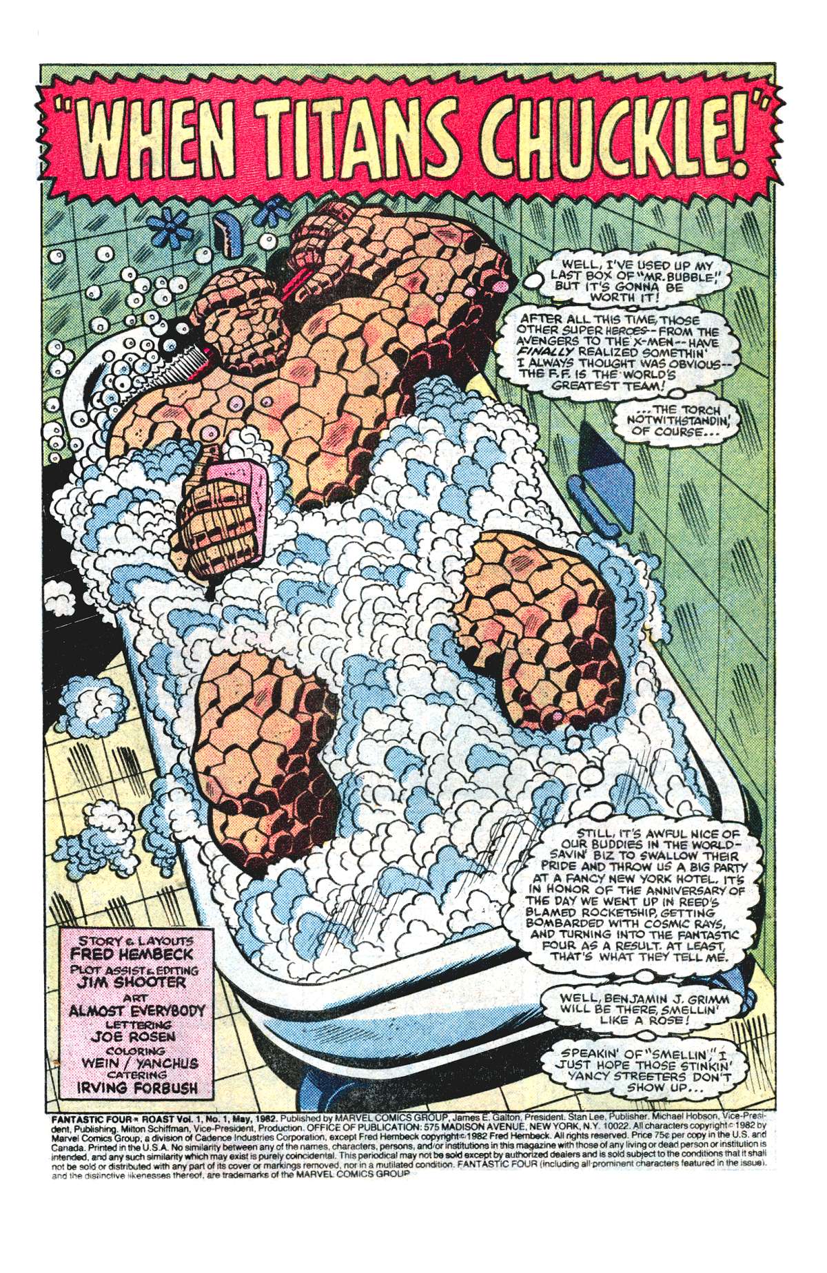Read online Fantastic Four Roast comic -  Issue # Full - 3