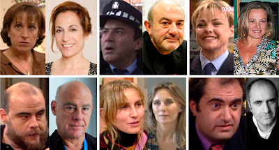 Carmen Balagué, Jesús Bonilla, Ángeles Martín, Aitor Mazo, Eva Herrero, Joaquín Climent
