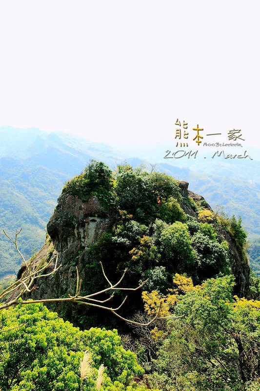 三峽五寮尖|傳說中的猴精|五層樓高垂直峭壁山脊線|桂林山水