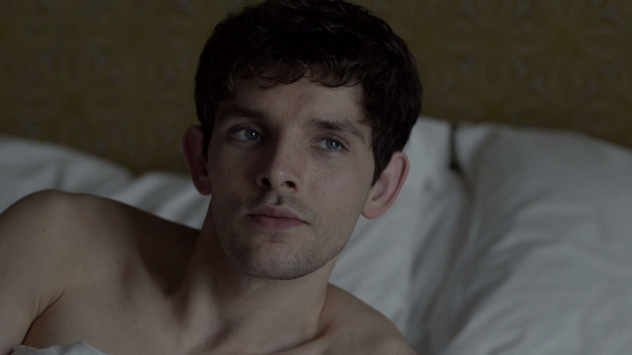 Colin Morgan on The Fall (2014) .