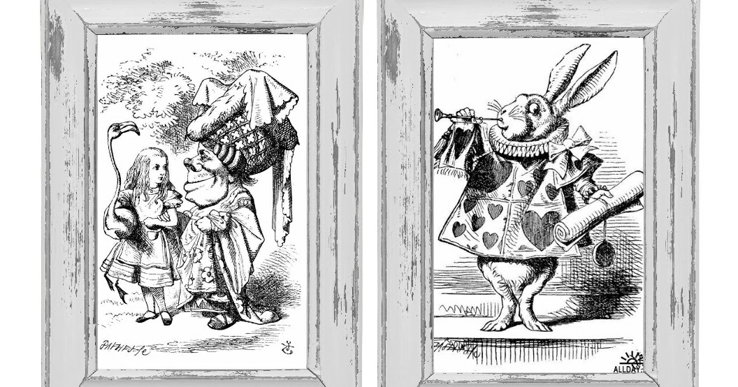 My little craftie corner : Alice in Wonderland Free printables