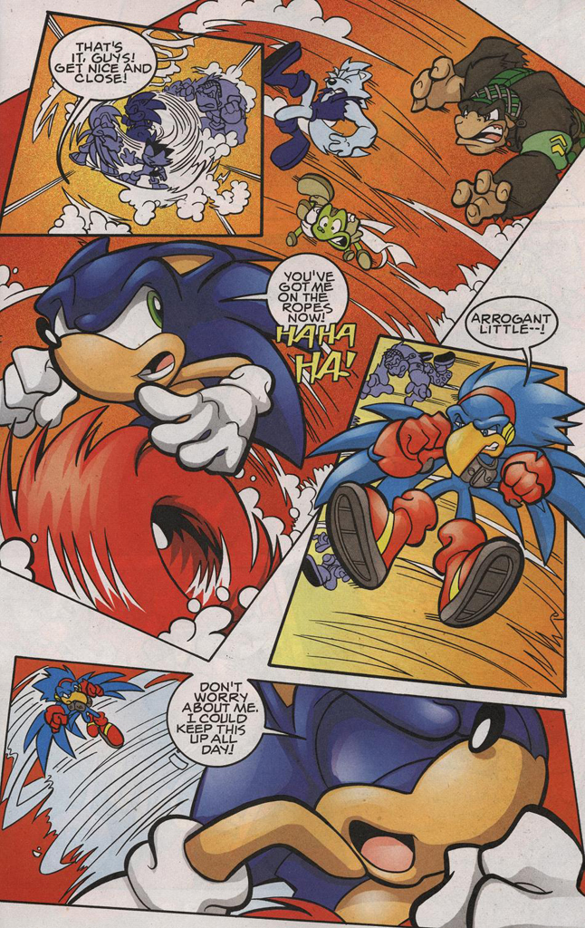Read online Sonic The Hedgehog comic -  Issue #187 - 21