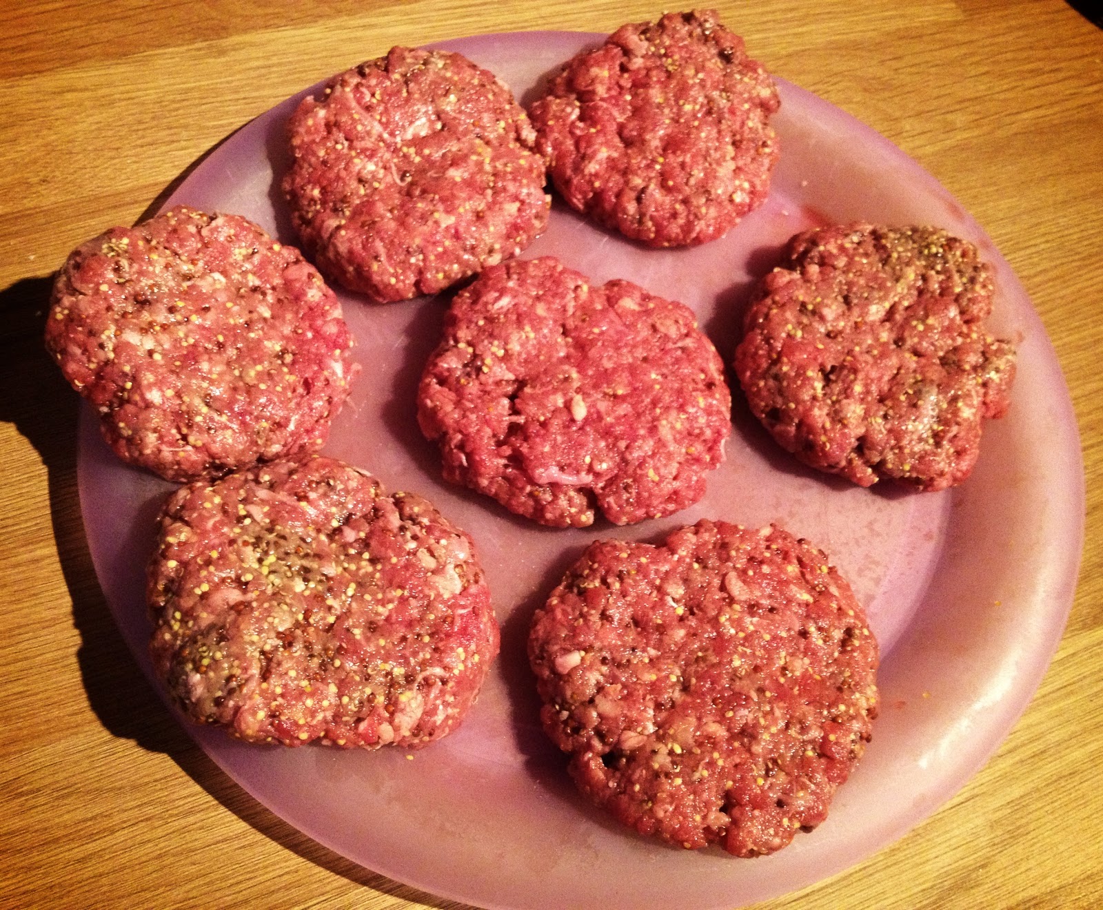 Life, life and a bit more life... Jamie Oliver's British burgers with