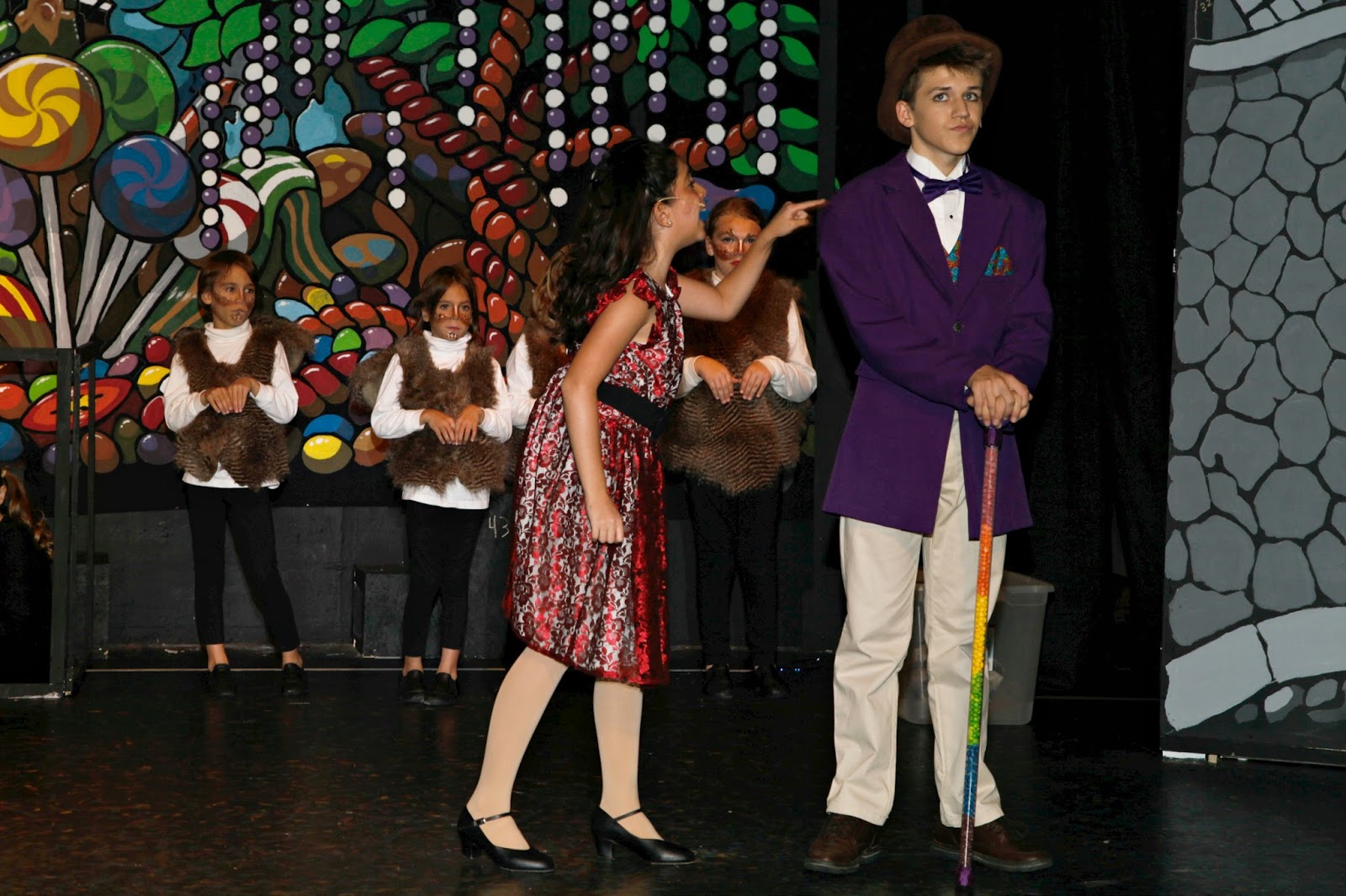 PHX Stages photos WILLY WONKA, JR Spotlight Youth Theatre
