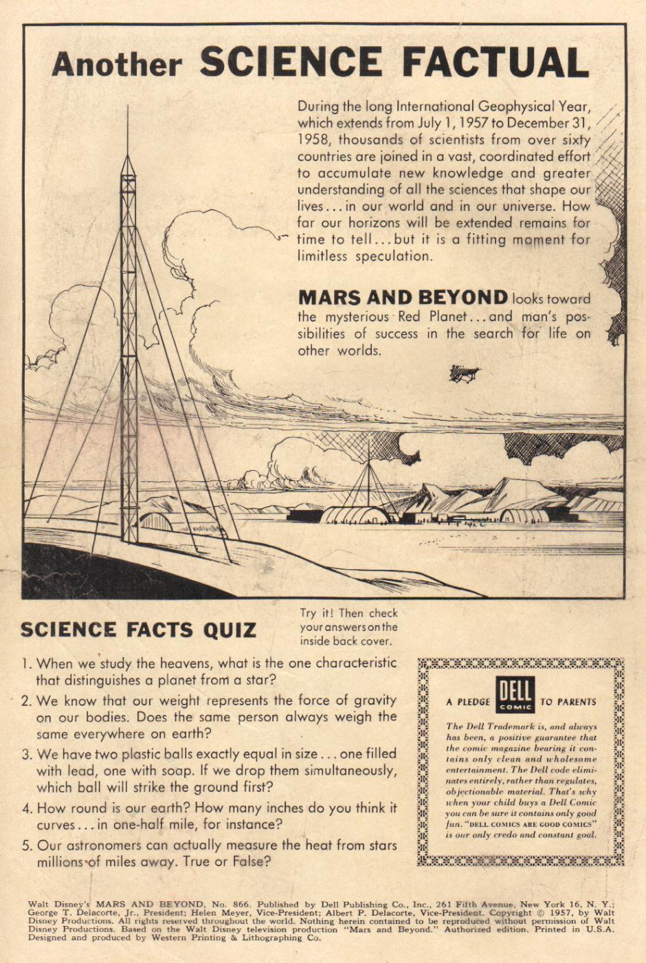 Read online Four Color Comics comic -  Issue #866 - 2