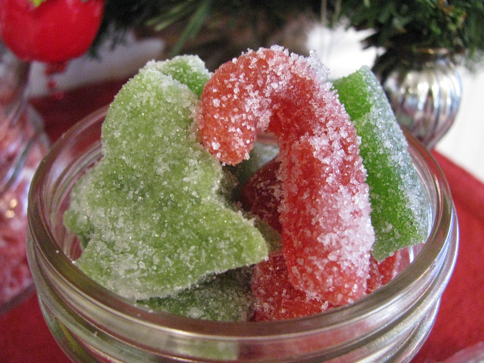 Homemade Christmas Gumdrops