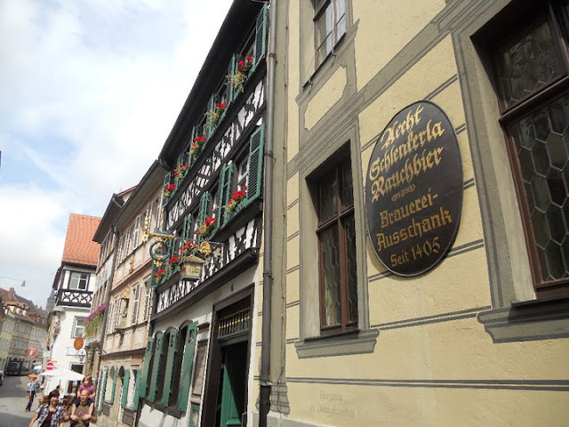 half-timbered archetecture Bamberg