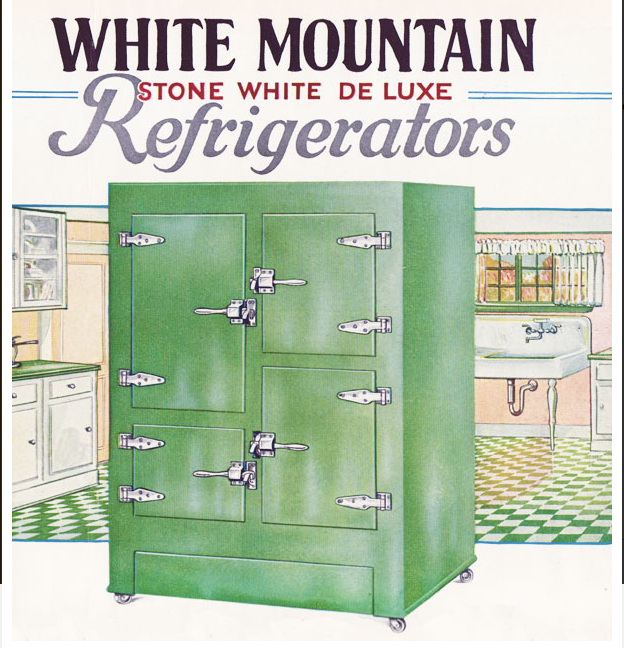 refrigerator.png (624×648) 1920s kitchen, Kitchen inspiration design