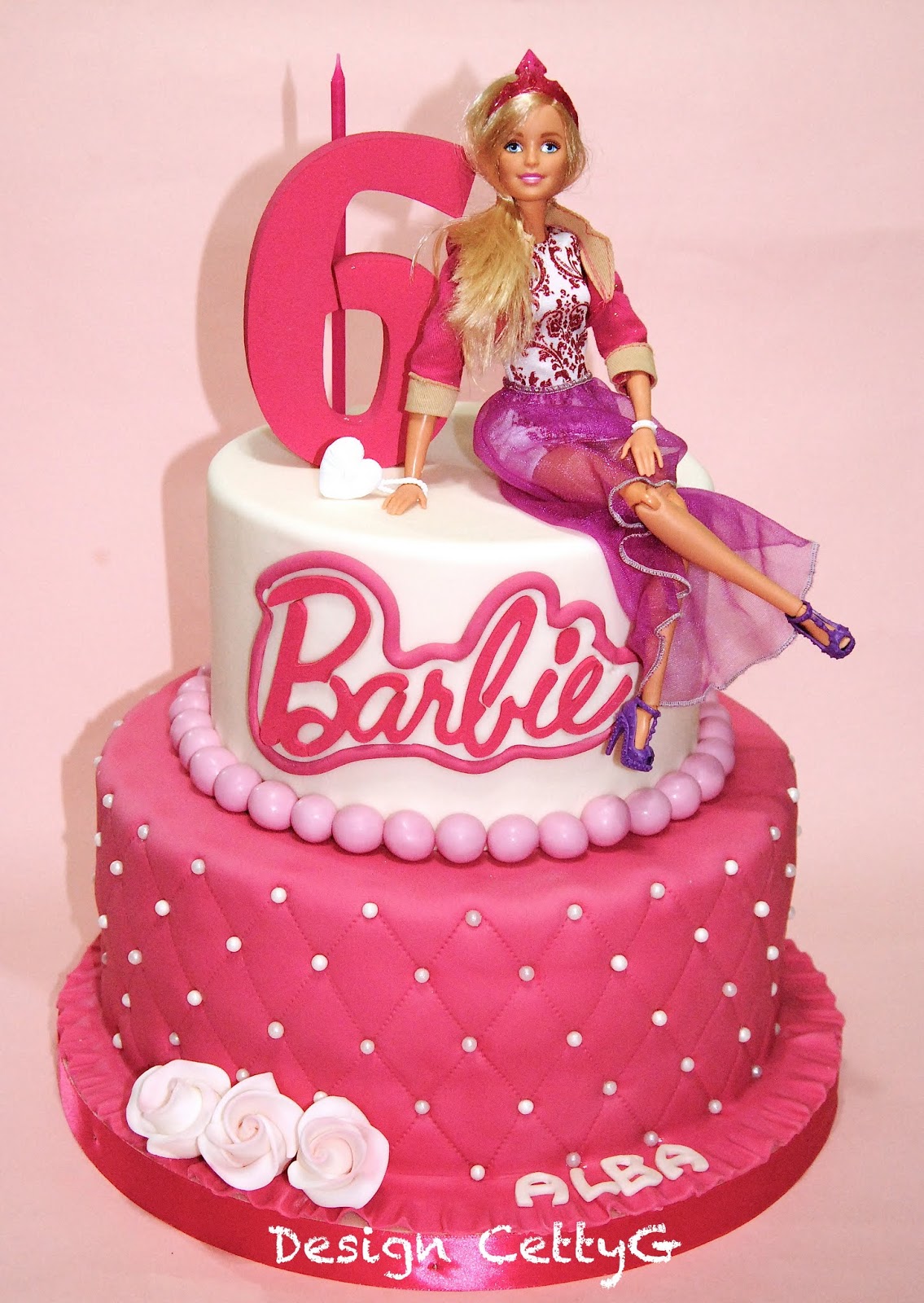 Addobbo tema Barbie compleanno - Creazioni Arte e Decori