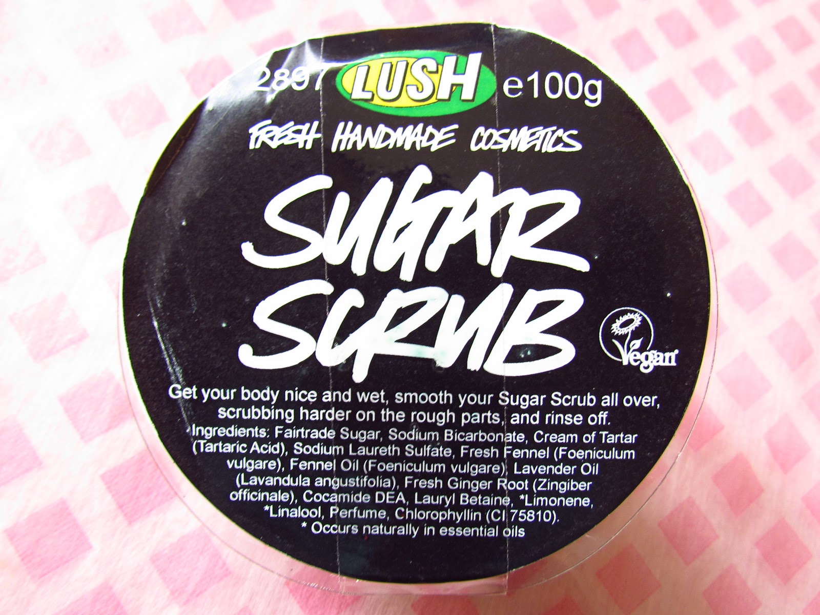 Indian Beauty Central Lush Sugar Scrub review