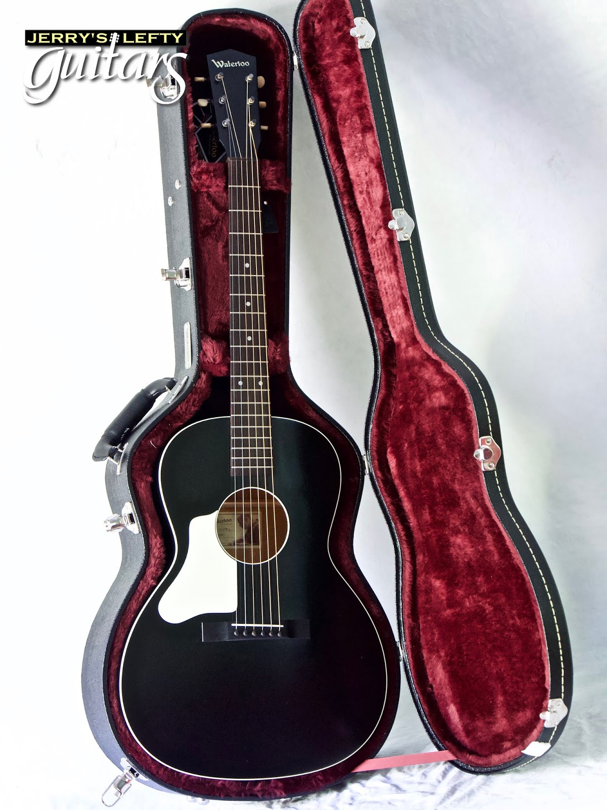 Jerry's Lefty Guitars newest guitar arrivals. Updated weekly! Waterloo W14 Black left handed