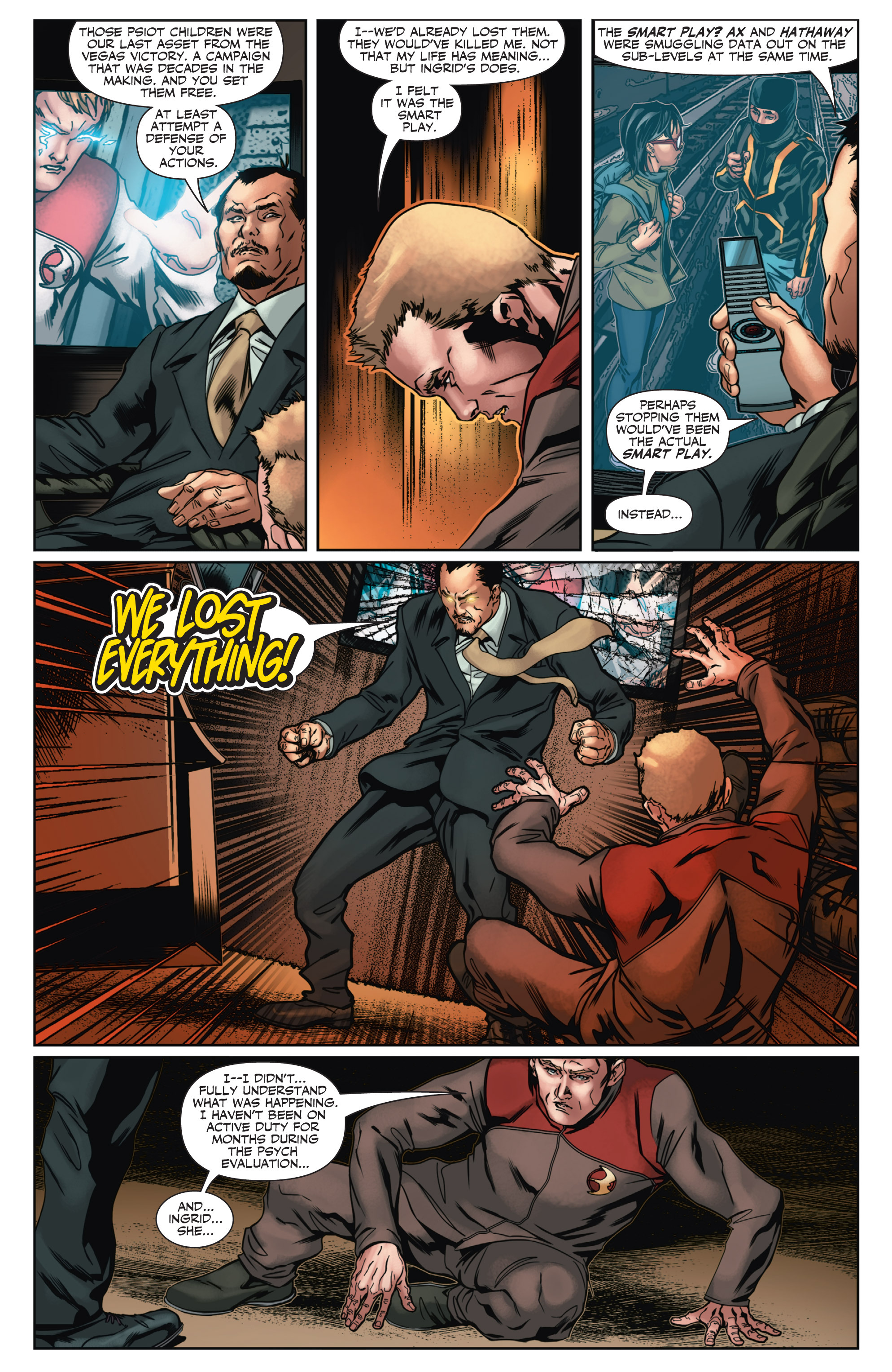 Read online Harbinger (2012) comic -  Issue # _TPB 5 - 132