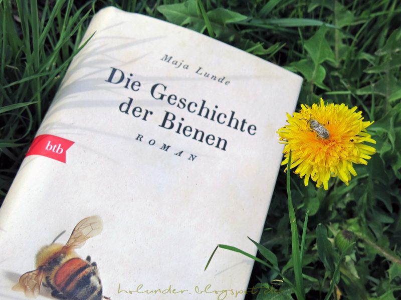 holunder Maja Lunde "Die Geschichte der Bienen" {Bücherwelt}