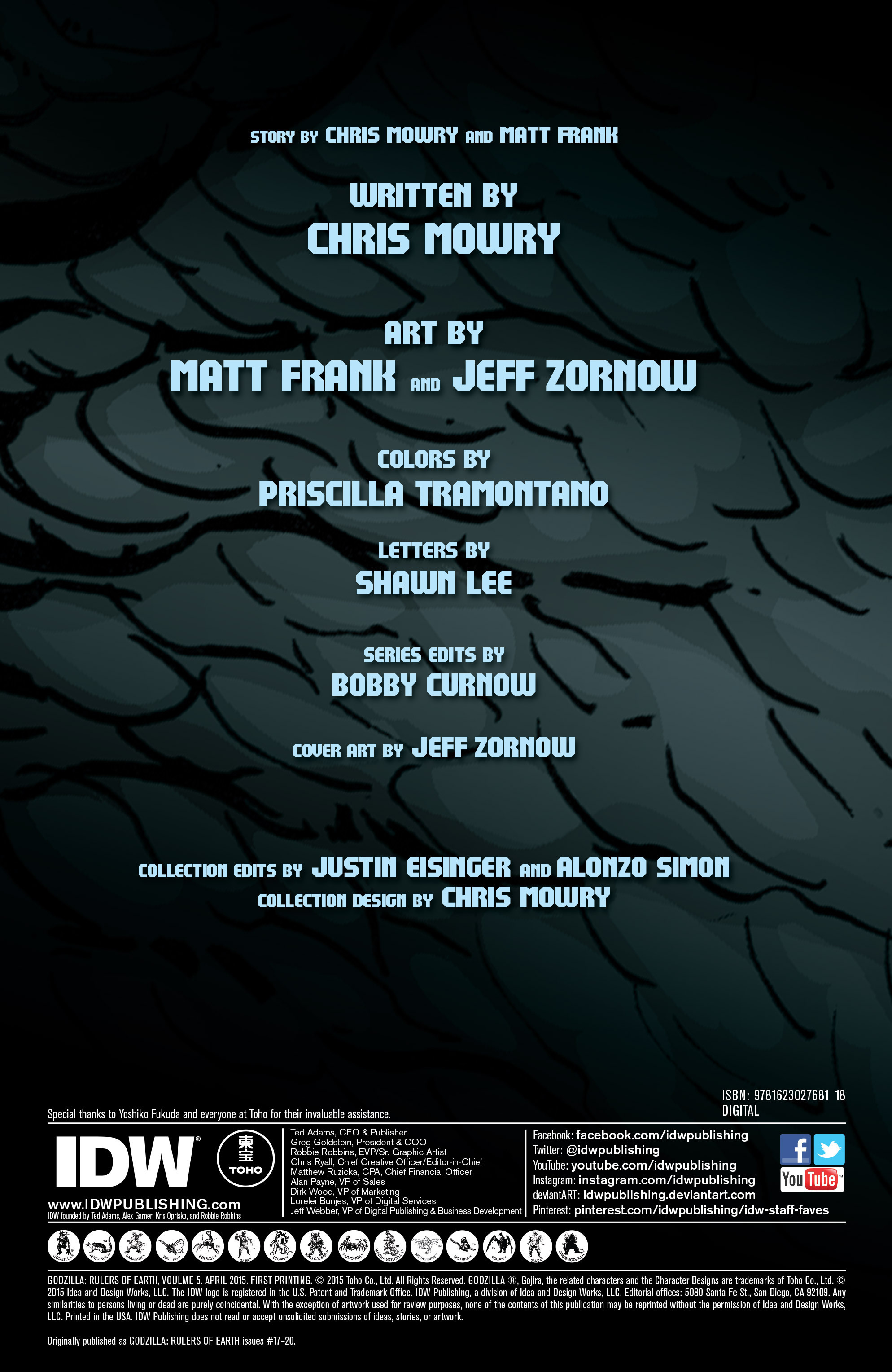 Read online Godzilla: Rulers of Earth comic -  Issue # _TPB 5 - 3