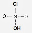 Fig. 1 : Connect the atoms of chlorine perchlorate with single bonds.