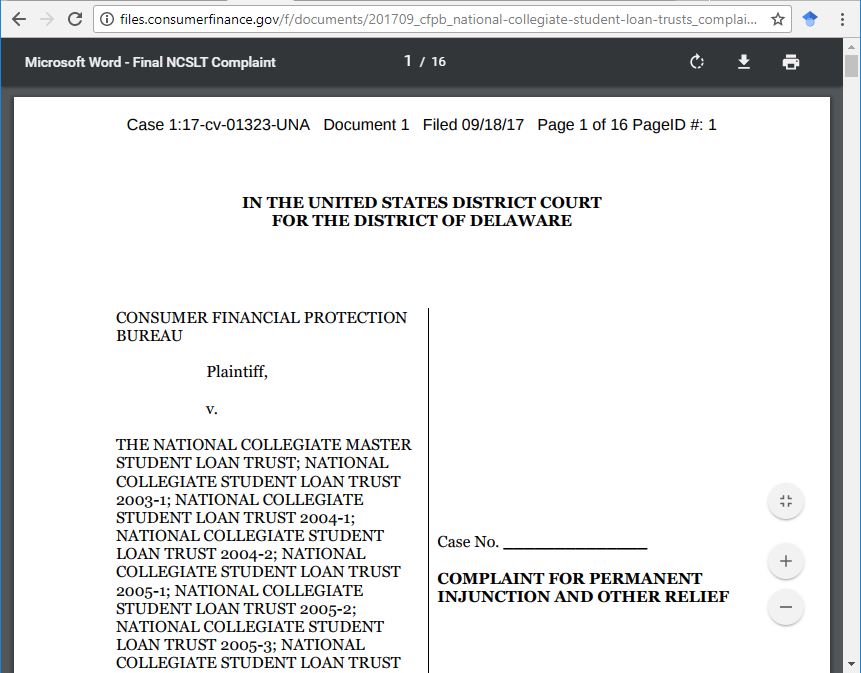 Consumer Debt Litigation (mostly Texas) Should the CFPB enforce the