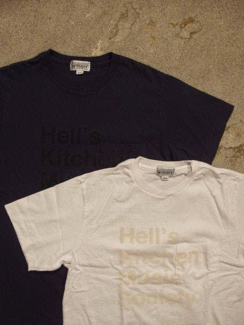 EG WORKADAY × SUNRISE MARKET 別注 Hell's Kitchen Music Society Print - T-Shirt - Tone on Tone