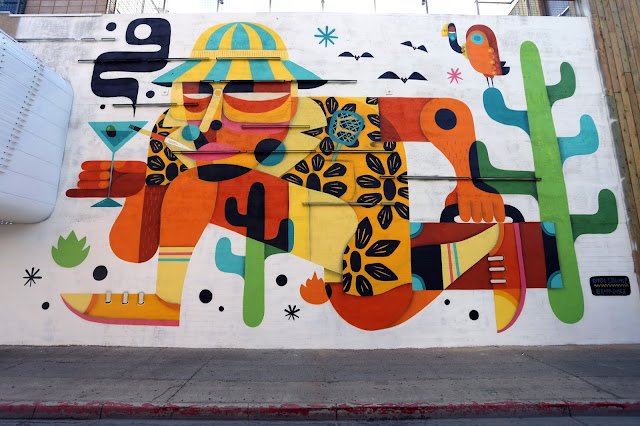 We continue our coverage of Life Is Beautiful '15 with a brilliant new piece from the Spaniard Ruben Sanchez.