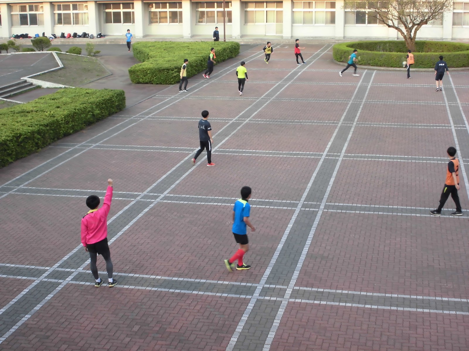 不来方高校ラグビー部ブログ タッチフット