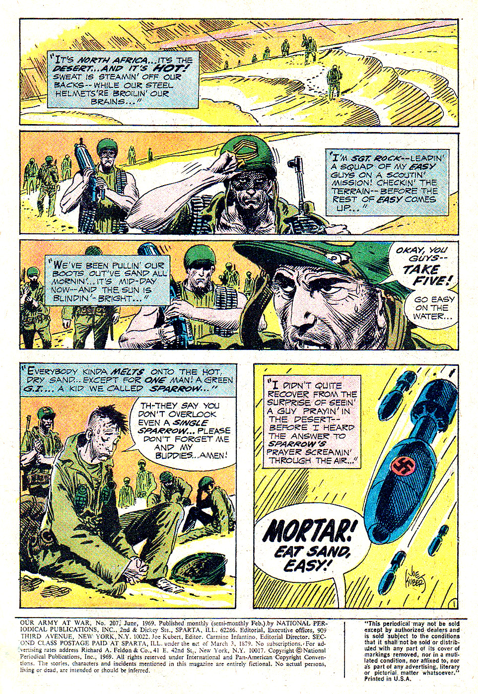 Read online Our Army at War (1952) comic -  Issue #207 - 3