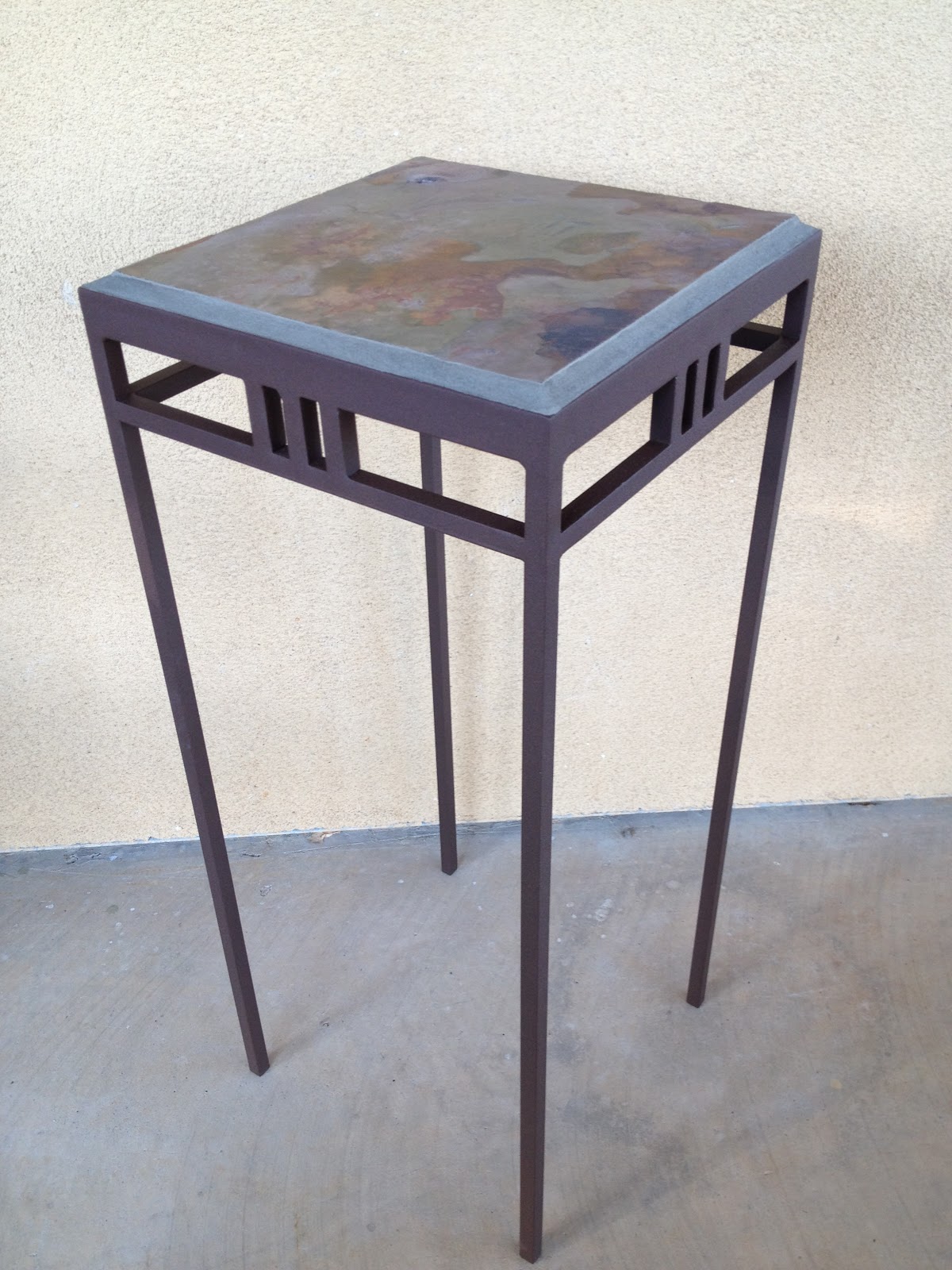 Living Iron Slate top tables