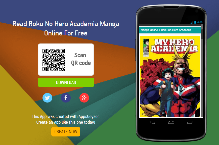 Manga Reader For Android Free Download Best Apk For Manga Read Boku No Hero Academia Manga Online For Free