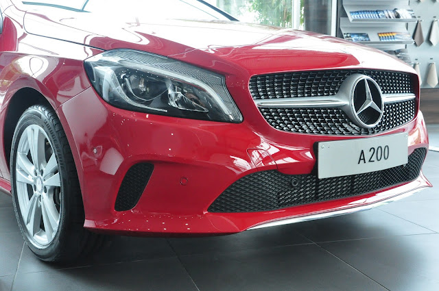 Thiết kế ngoại thất Mercedes A200 2019 Mercedes A200 2019 được thiết kế giống như viên đạn lao về phía trước.