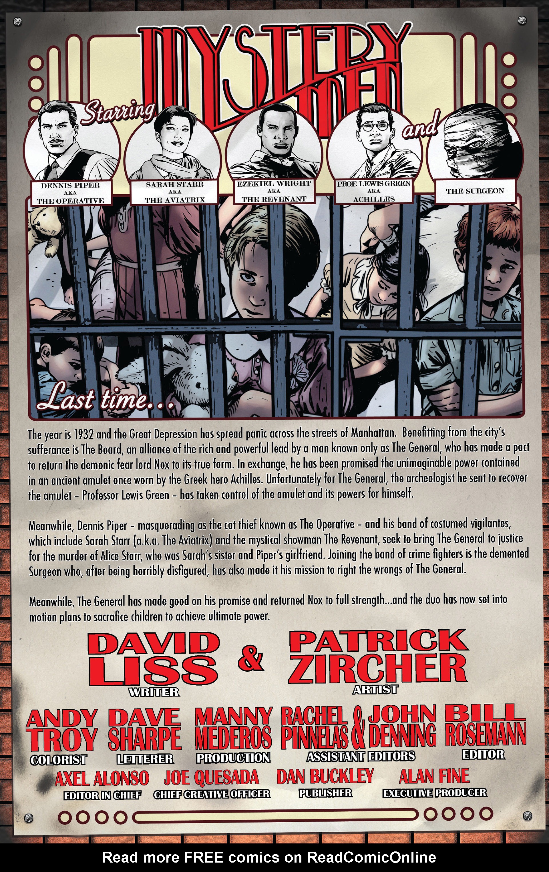 Read online Mystery Men comic -  Issue #4 - 2