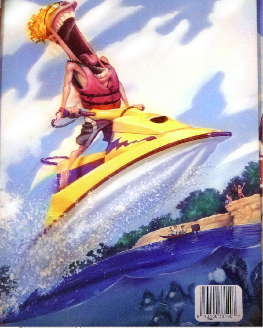 THOSE BOWLING IGUANAS MEAD NO RULES! folder art