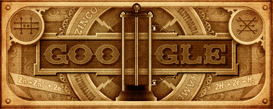 اختفل اليوم موقع البحث الشهير جوجل بالذكرى 270 لميلاد العالم اليساندرو فولتا
