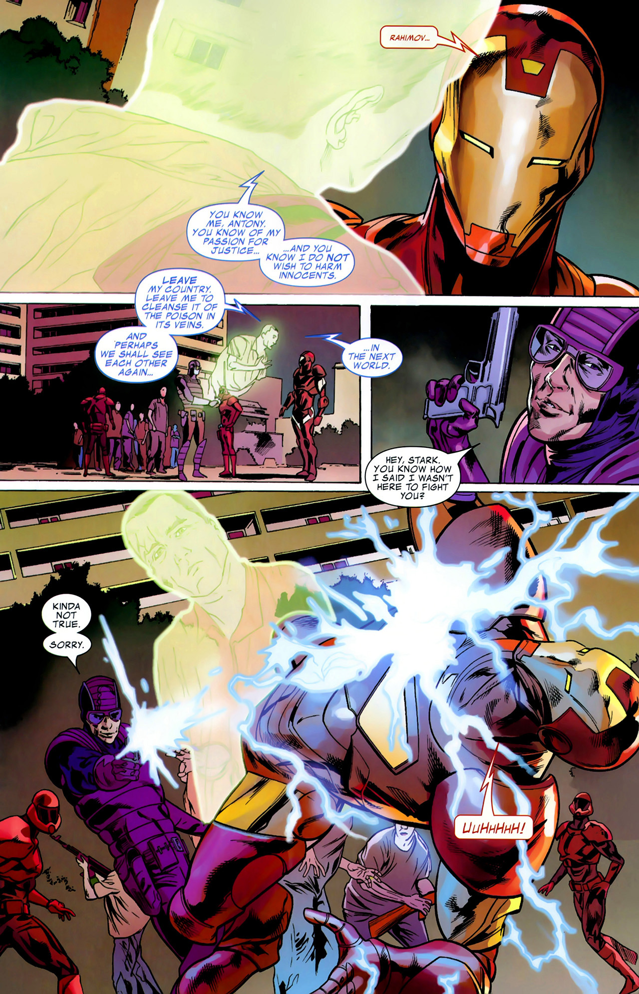 Read online Iron Man (2005) comic -  Issue #30 - 21