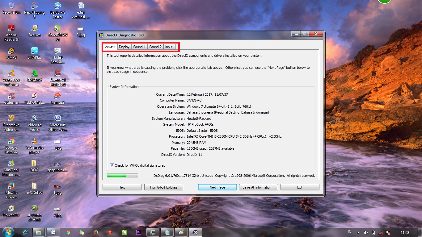 Cara Liat Spek Laptop Hutomo