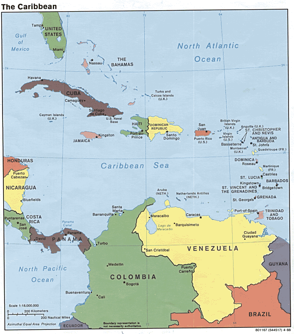 Karibik | Weltatlas | Seite 2