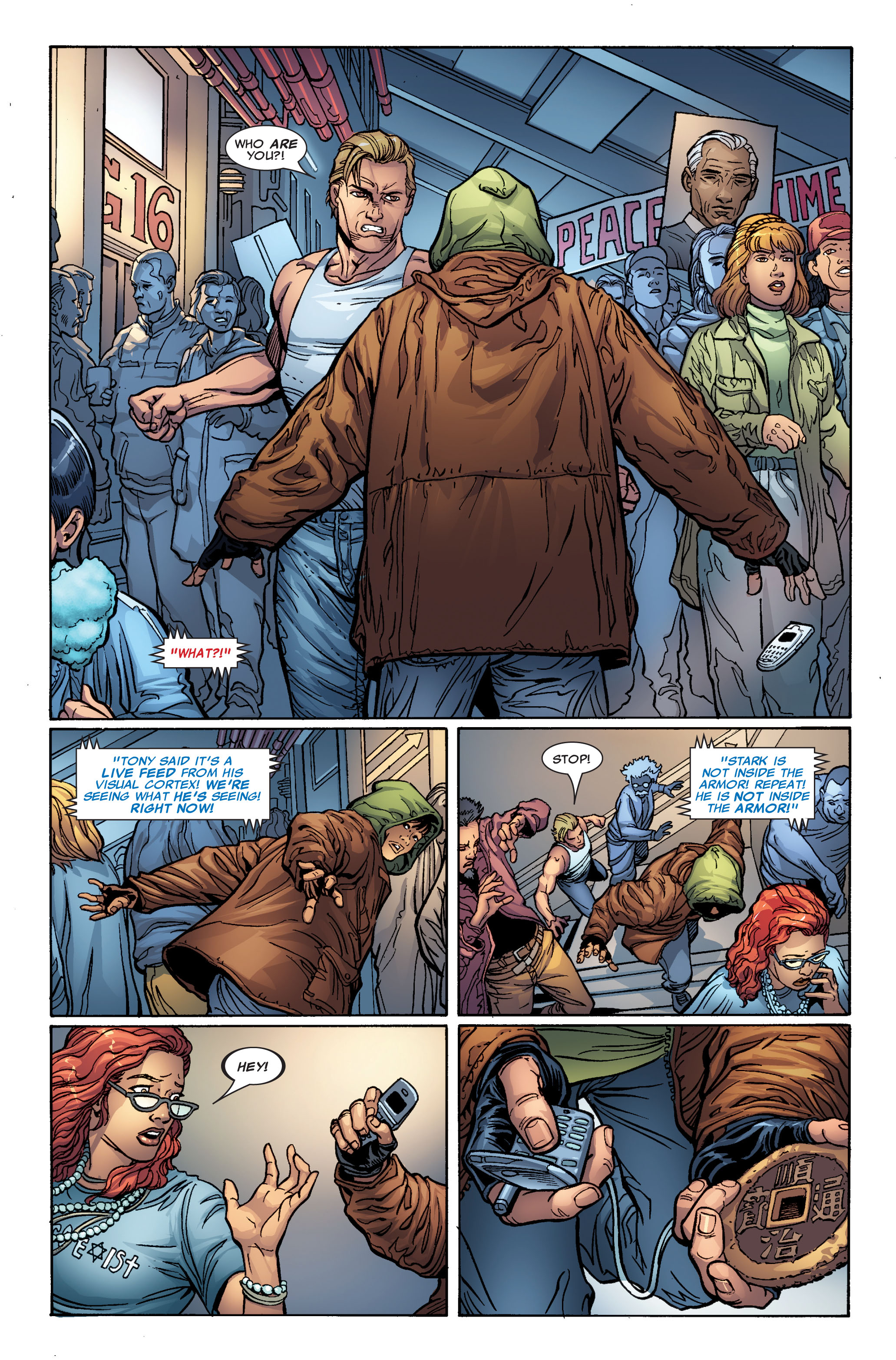 Read online Iron Man (2005) comic -  Issue #11 - 17