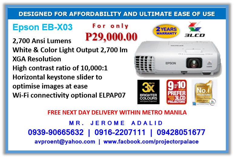 Epson 3LCD Projectors