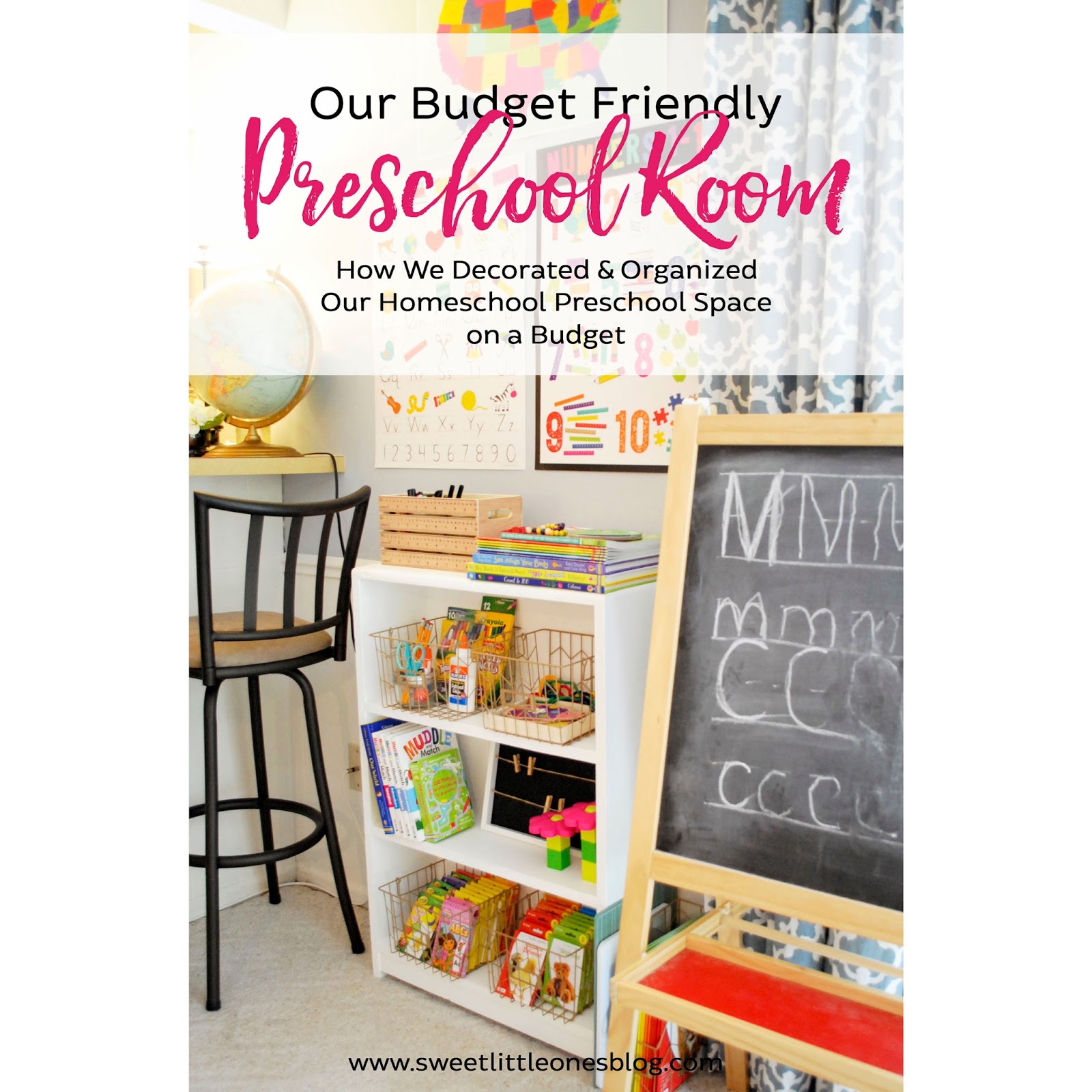 Sweet Little Ones: Our {Budget Friendly} Preschool Room