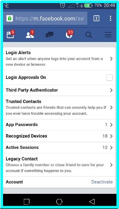 Account Using Facebook How To Mobile Deactivate Account Using Facebook How To Mobile Deactivate