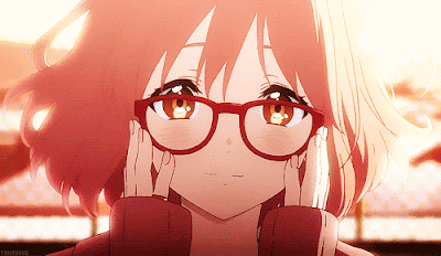 Resultado de imagen para kyoukai no kanata gif