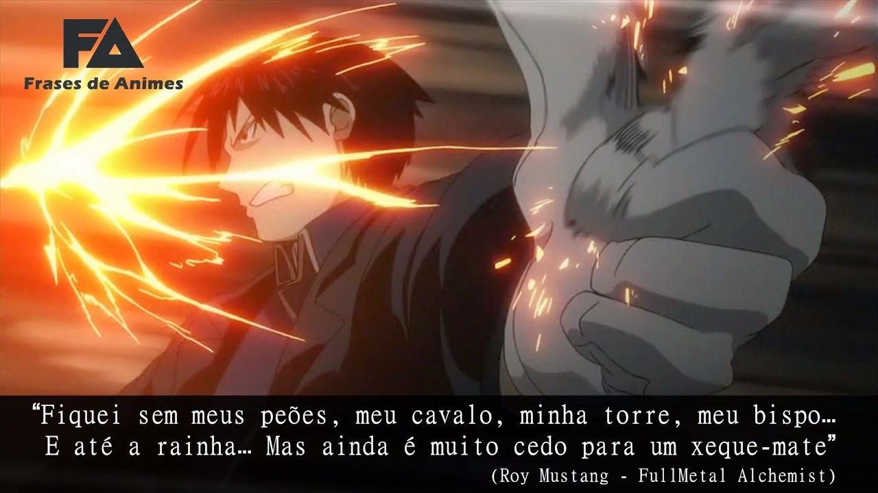 Fiquei sem meus peões, meu cavalo, Roy Mustang - Pensador