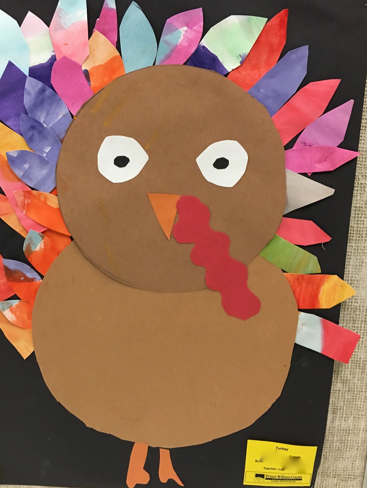 Art Room Blog 1st Grade Turkey Day...