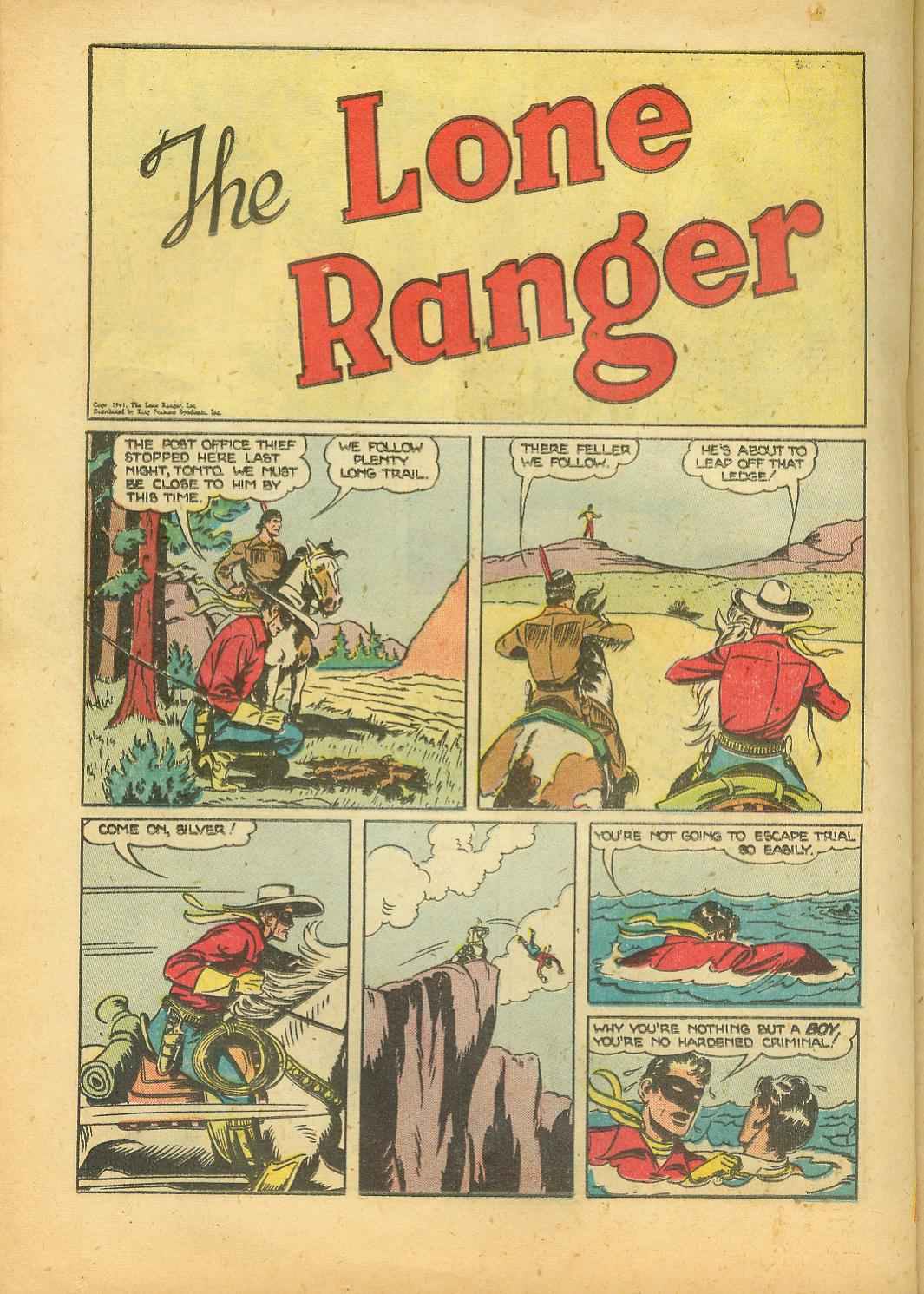 Read online The Lone Ranger (1948) comic -  Issue #31 - 30