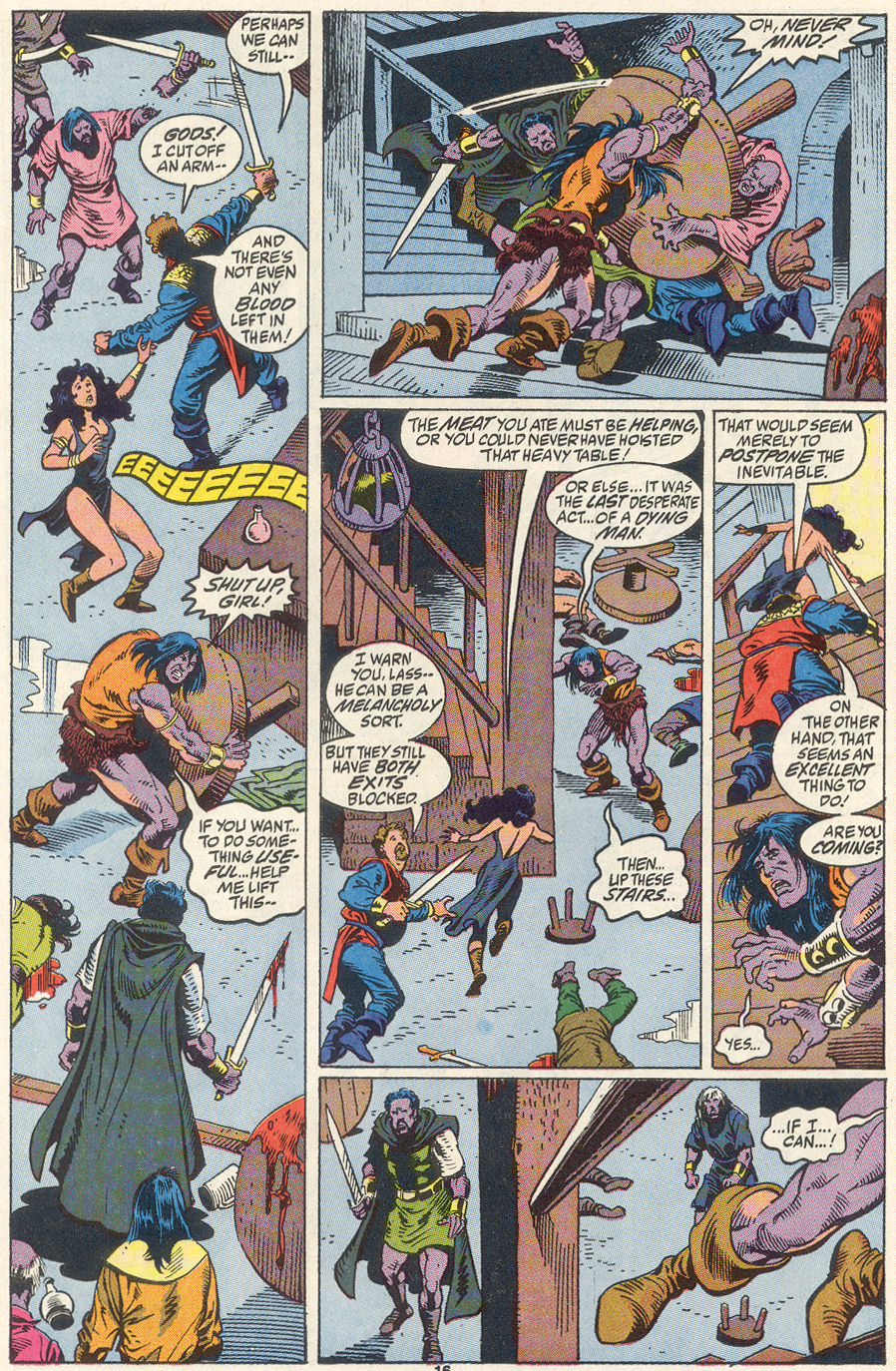 Read online Conan the Barbarian (1970) comic -  Issue #256 - 13
