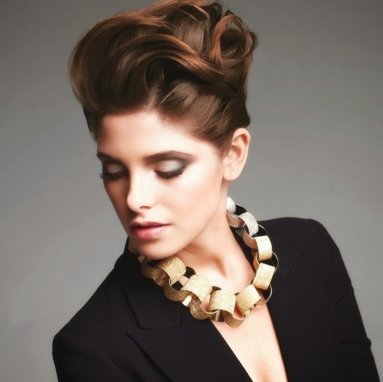 Perfect Hairstyle Hot Straightened Hairstyles Ashley Greene with