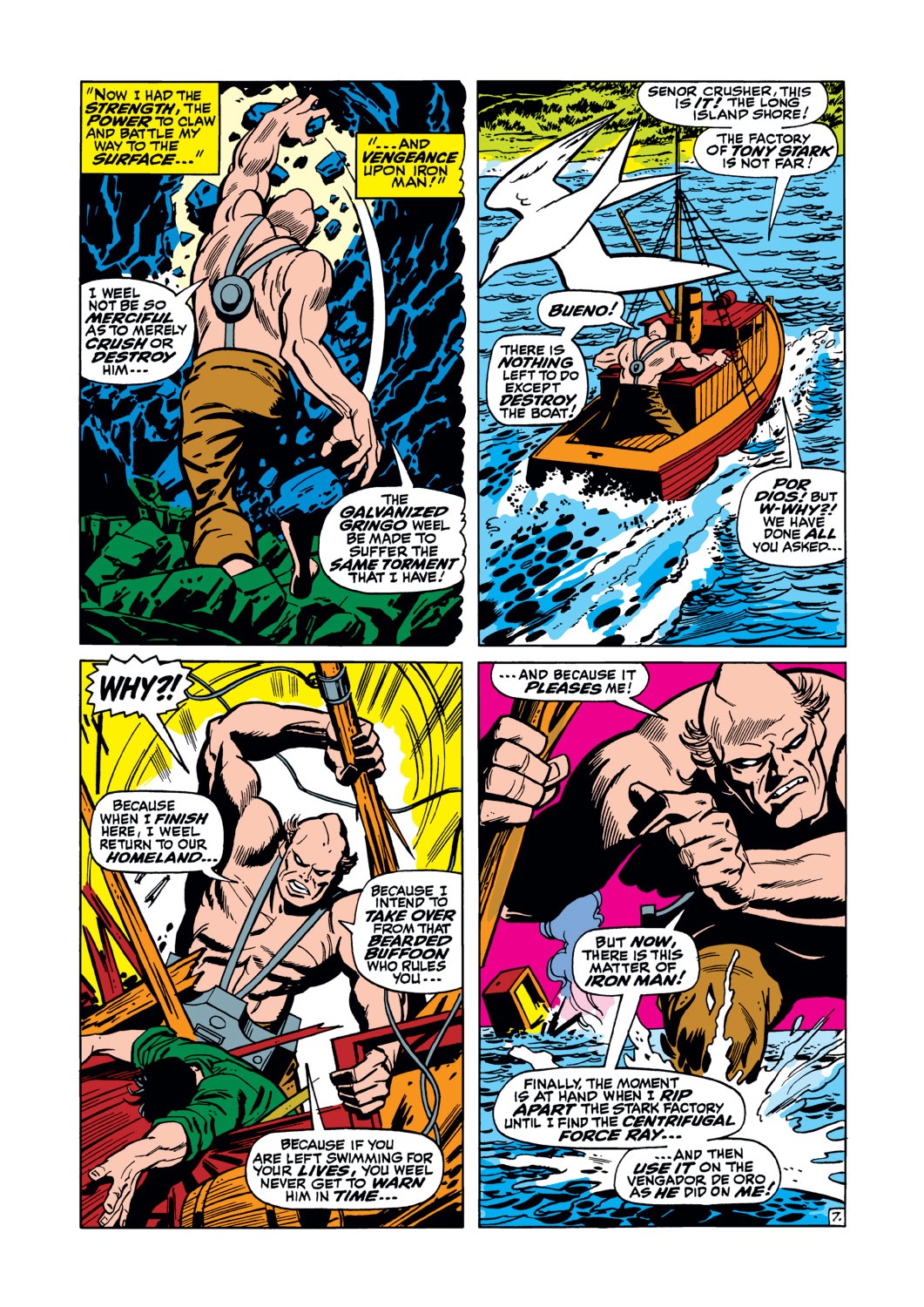Read online Iron Man (1968) comic -  Issue #6 - 8