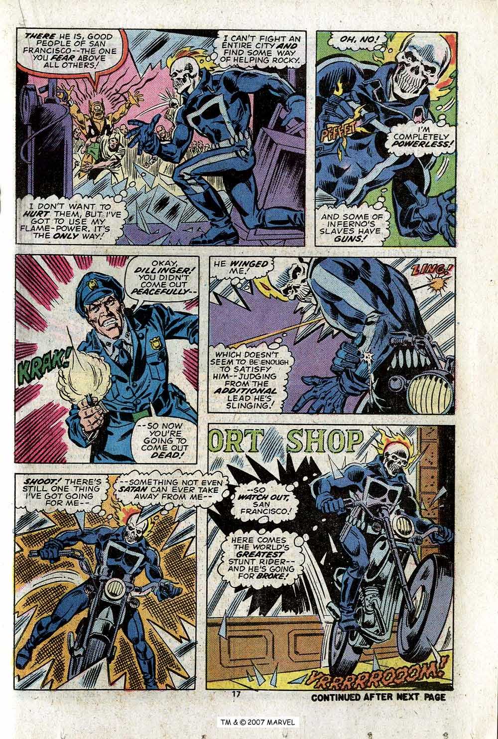 Read online Ghost Rider (1973) comic -  Issue #9 - 19