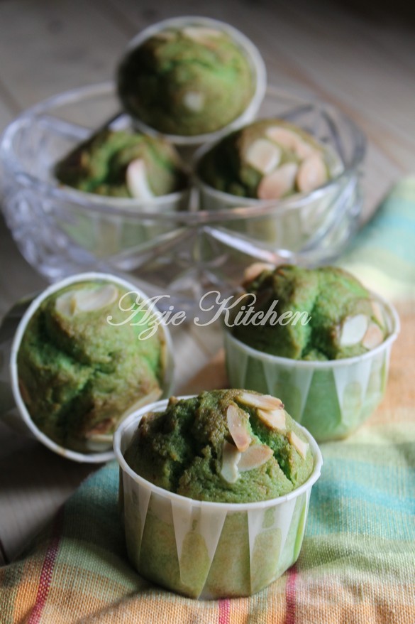 Moist Muffin Pandan Azie Kitchen